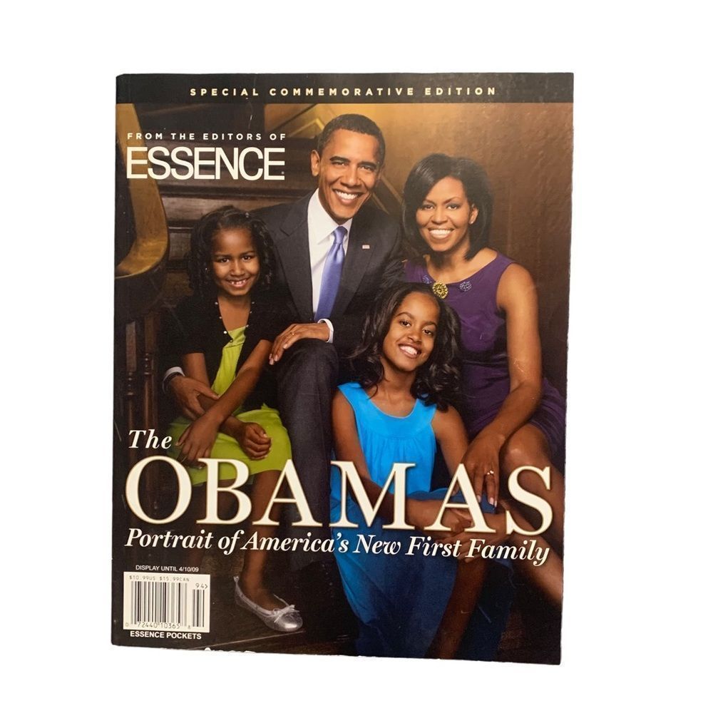 THE OBAMAS, PORTRAIT OF AMERICA'S NEW FIRST FAMILY Special Commemorative Edition